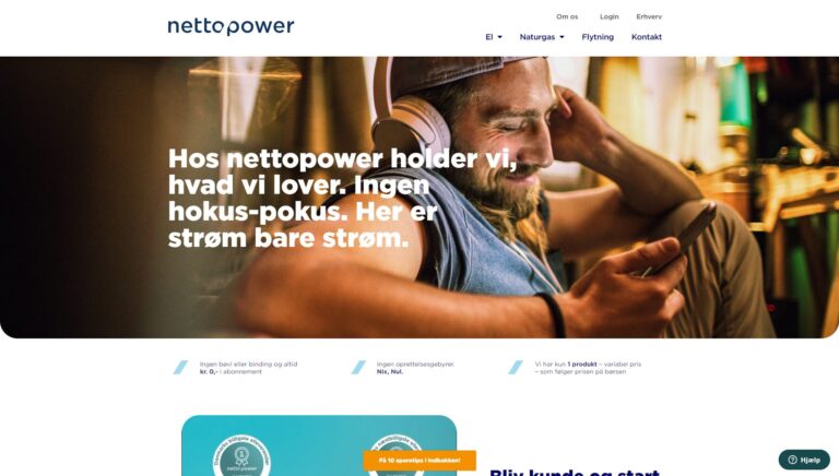 Nettopower screenshot